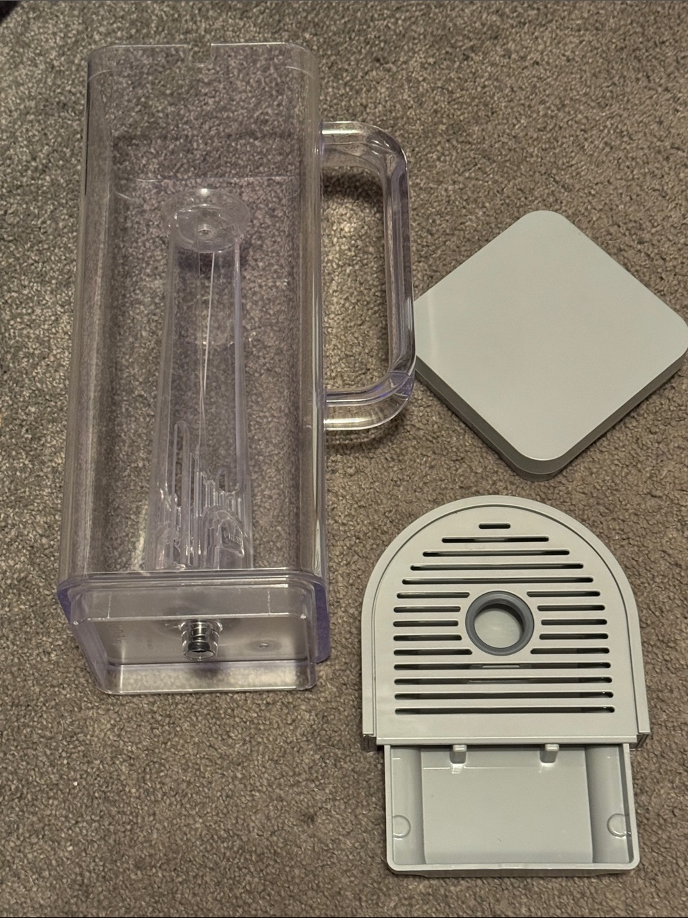 Keurig Clear Water Reservoir and Lid Replacement Light Gray Drip Tray & Insert